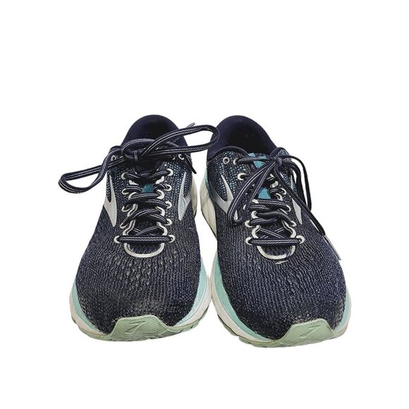 Brooks Ghost‎ 11 Running Shoes Womens Navy Grey Blue Size 8.5 - Picture 3 of 13